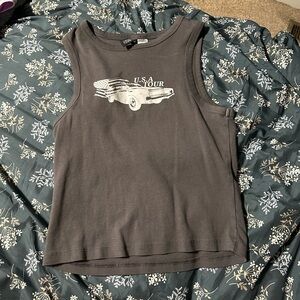 Gray Tank Top
